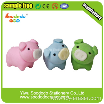 Pig Shaped Eraser,Separable Stationery  Promotion gifts